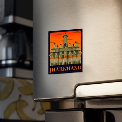 Jharkhand Fridge Magnet | Exploring India