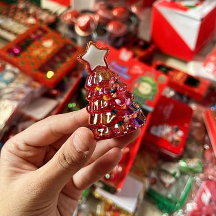 Christmas Tree Pencil Sharpener-Red