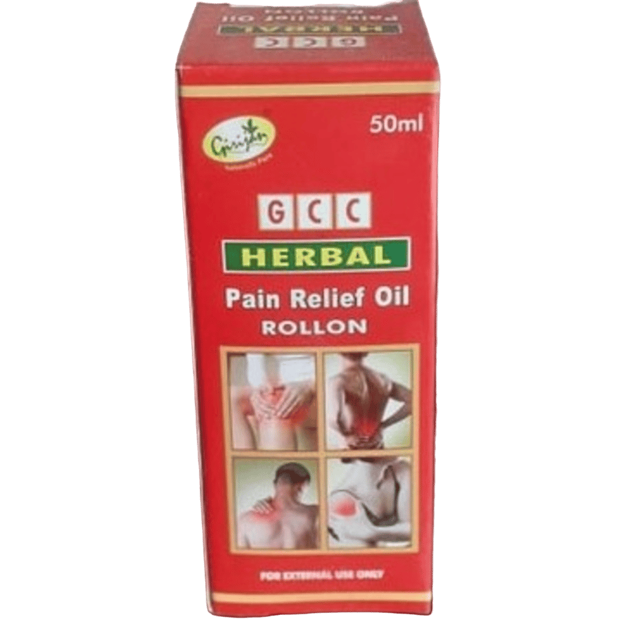 GCC Herbal Pain Relief Oil ( Roll On)-50ml