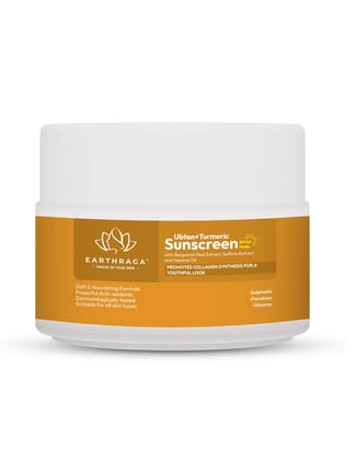 Earthraga Ubtan + Turmeric Sunscreen SPF50 Matte