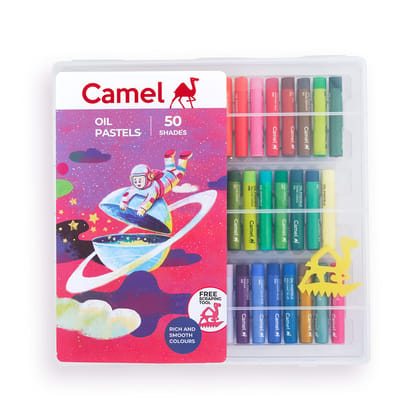 Camel Oil Pastels (Set Of 50 Shades)