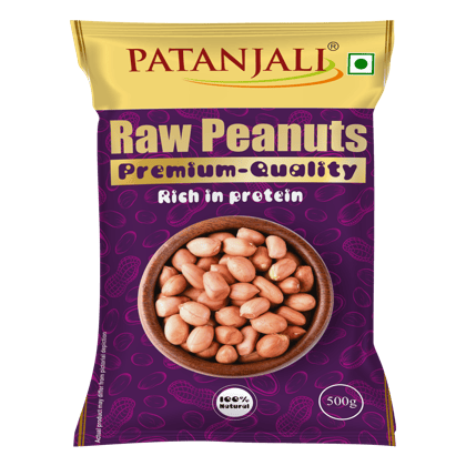 RAW PEANUTS 500 GM