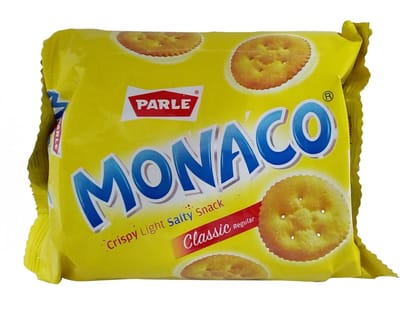 Parle Monaco Biscuits - Classic Regular, 75.4G Pack