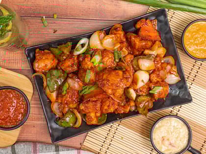 Chilli Mushroom Dry