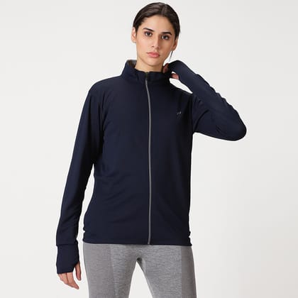 Women's Sunscreen Jacket - Certified UPF 50+ Jacket for Sun Protection-NAVY / S