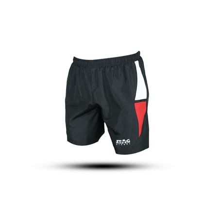 STAG Global Men's Shorts Blade Black/Red (Model: SH-BL2)-XS