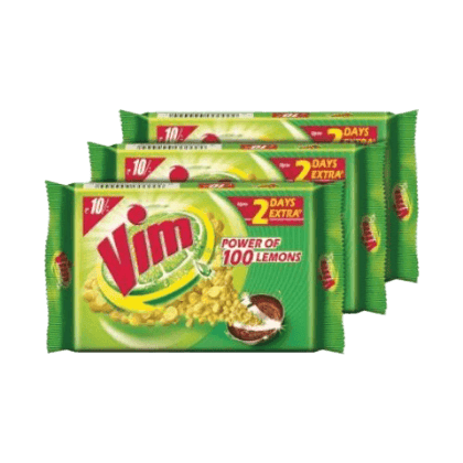 Vim Dishwash Bar 3 x 100g