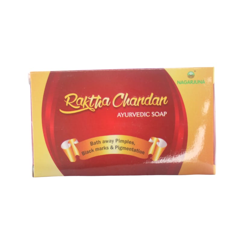 Raktha Chandan Soap (75Gm) - Nagarjuna