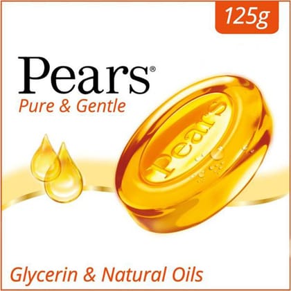 Pears Pure And Gentle Bathing Bar, 125G