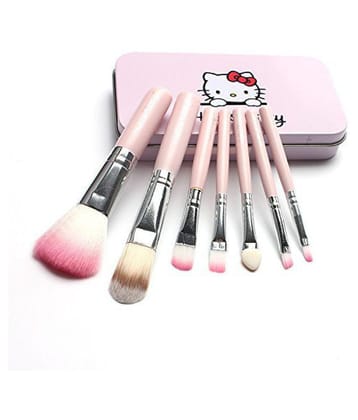 FOK Makeup Brush With a Storage Box Wet & Dry Products 7 no.s