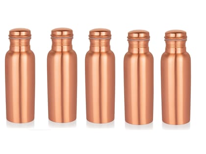 Imago Plain Copper Bottle 750ml (Pack of 5)