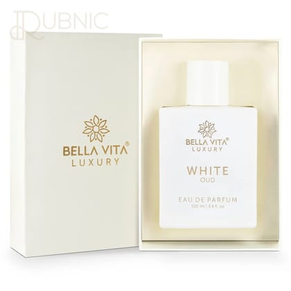 Bella Vita Organic White Oud Fragrance - Long-Lasting, Unisex Perfume 100ml