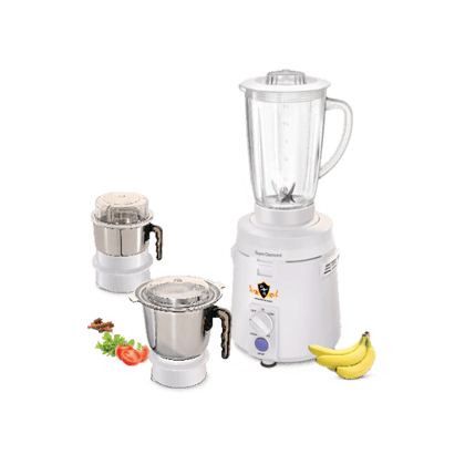 Mixer Grinder Power Guard Super Diamond Mixer Grinder 925 Watts  2 Steel Jars  1 Poly-Carbonate Jar-Mixer Grinder: Power Guard Super Diamond Mixer Grinder 925 Watts ( 2 Steel Jars + 1 Poly-Carbon