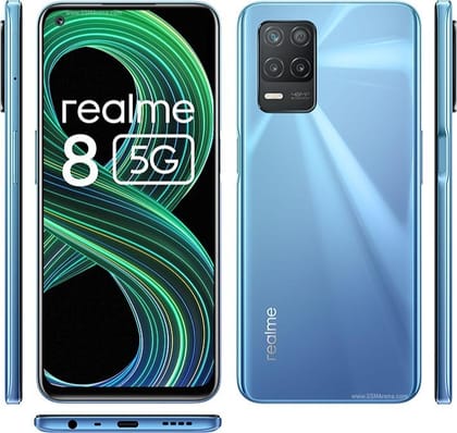 REALME 8 (5G) - (64GB , 128GB)-4GB 64GB / BLUE