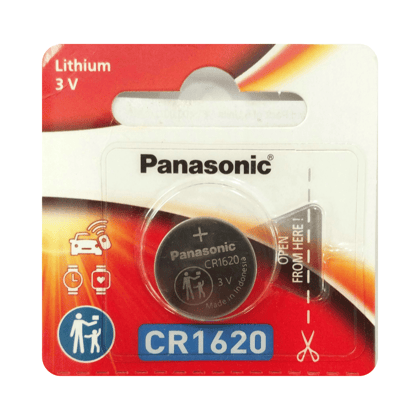 Panasonic CR1620 3V Lithium Coin Cell Battery-Pack of 1