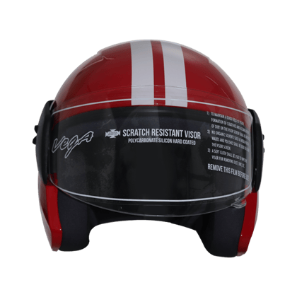 TVS Racing Kids Graphics Half face Helmet Red XS