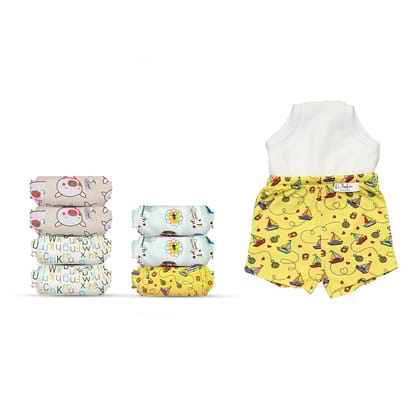 Potty Training Shorts - Pack of 8-Size 1 (1-2 years) / 8
