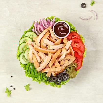 Smoked Chicken Strips Salad