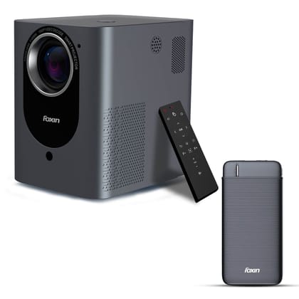 Buy Foxin Vision 610 Smart Projector & Get Foxin 10,000 mAh Power Bank FREE