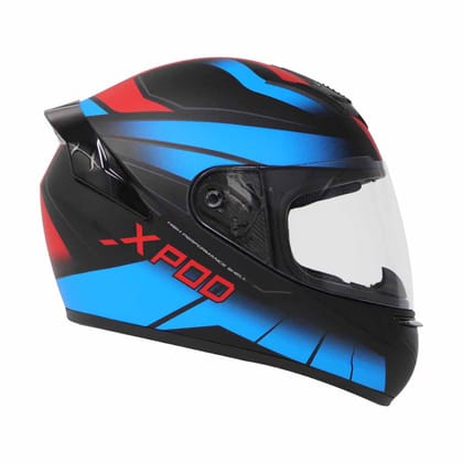 TVS XPOD Dual Tone - Blue-Red - M