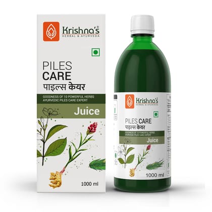 Krishna's Herbal & Ayurveda Piles Care Juice 1000 ml  Pack of 1