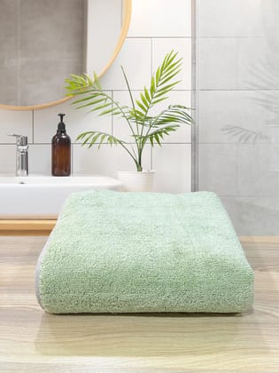 Insignia 450GSM High Absorbant, Super Soft, Anti Microbial, Bath Towel (75cm x 150cm), Swamp-Pack of 1