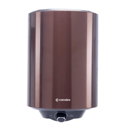 Candes 25L 5-Star Water Geyser: 3-Level Safety, 8 Bar Pressure, Heat Retention, 5 Yr Tank, 2 Yr Warranty, Copper.-Candes Water Geyser 25 Litre | 5-Star Rated Water Heater for Home | 3 Level Safet