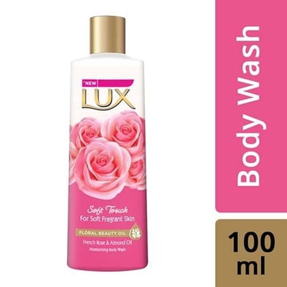 Lux Body Wash - With French Rose & Almond Oil, Soft Touch, 100 Ml