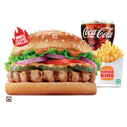 Whopper Jr Chicken Combo (M)