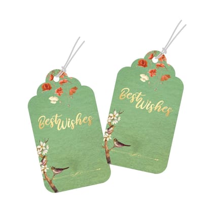 Luxe Personalized Gift Tags -Flora and Fauna-25 gift tags