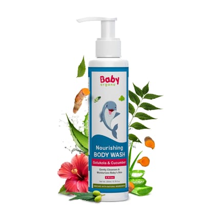 BabyOrgano Gentle Baby Wash - 200ml