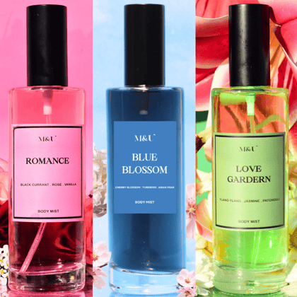 Fresh, Fruity, Floral Fragrance Body Mist (Pack of 3)-50ml