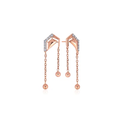 Senco Gold Urban Elegance Diamond Earrings