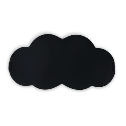 3D Cloud Soft Padded Eye Mask-Black