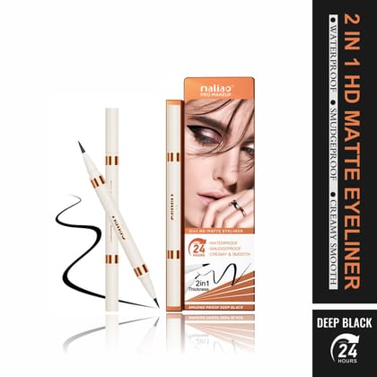 Maliao 2-in-1 HD Matte Eyeliner - Precision Perfection in Every Stroke