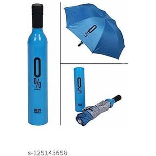 Windproof Double Layer Umbrella with Bottle Cover Umbrella for UV Protection  Rain Umbrella