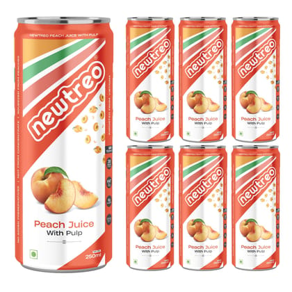 Newtreo Peach Juice with Pulp 250ml