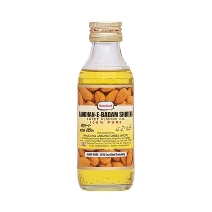 Hamdard Almond Oil - Roghan Badam Shirin, 100 Ml