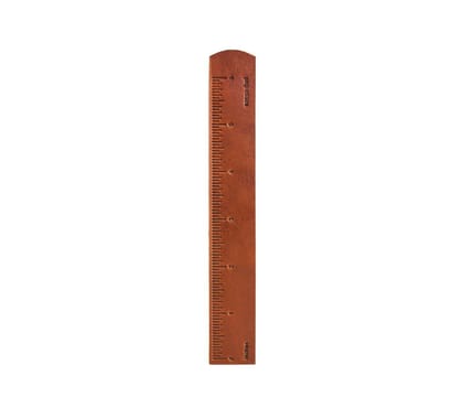 LEATHER RULER-INCH