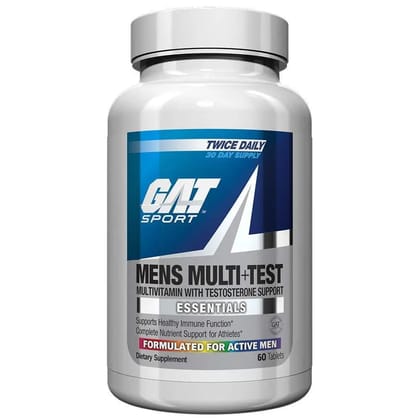 GAT Men's Multi + Test - 60 Tablets