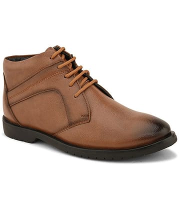 John Karsun Tan Mens Formal Boots - None