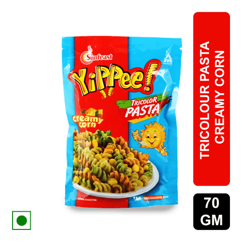 Sunfeast Yippee Tricolour Pasta, 70 gm Pack