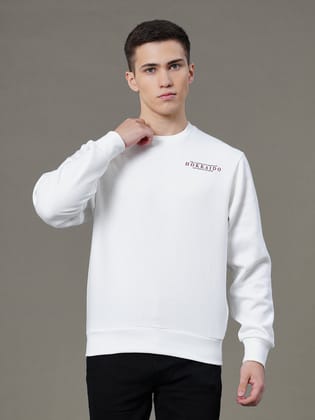 RedTape Round Neck Graphic Sweatshirt for Men | Smart Look | Everyday Comfort