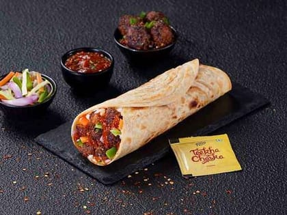 (Newly Launched) Chilli Garlic Manchurian Wrap