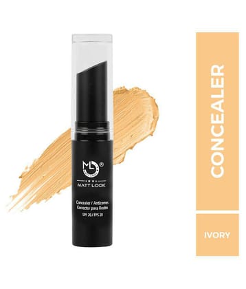 Mattlook Concealer & Anticernes Corrector SPF-20/FPS-20, Ivory (3.5gm)