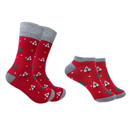 Let It Snow Men & Women Matching Socks