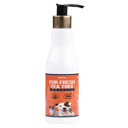 Petsnugs Fur Fresh Tea Tree Shampoo for Dogs and Cats-200mL