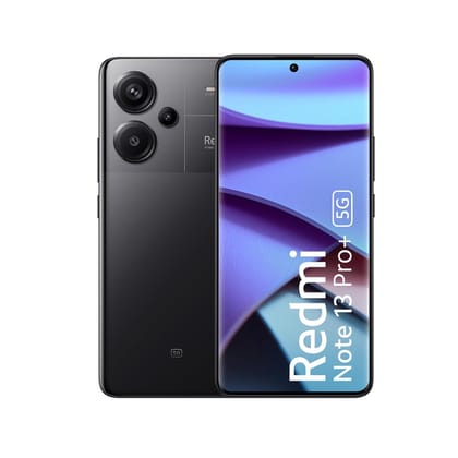 Redmi Note 13 Pro Fusion Black 8GB RAM 256GB Storage  Worlds first Mediatek 7200 Ultra 5G  200MP Hi-Res Camera  1.5K Curved AMOLED  120W HyperCharge-Fusion Black