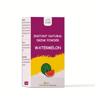 Agri Club Watermelon Drink Powder, 15 Sachets Each 15 gm