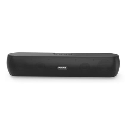 FireBar 12 upto 10 Hours PlayTime Surrounding Sound With 52mm Drivers 12W Soundbar-FireBar 12 upto 10 Hours PlayTime, Surrounding Sound With 52mm Drivers 12W Soundbar - Black